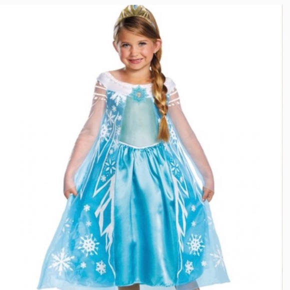 Disney Frozen Elsa Deluxe Costume - Picture 2 of 3